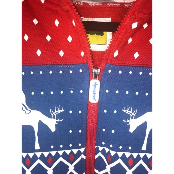 TIPSY ELVES Reindeer First Date One Piece Jumpsuit - Picture 5 of 14